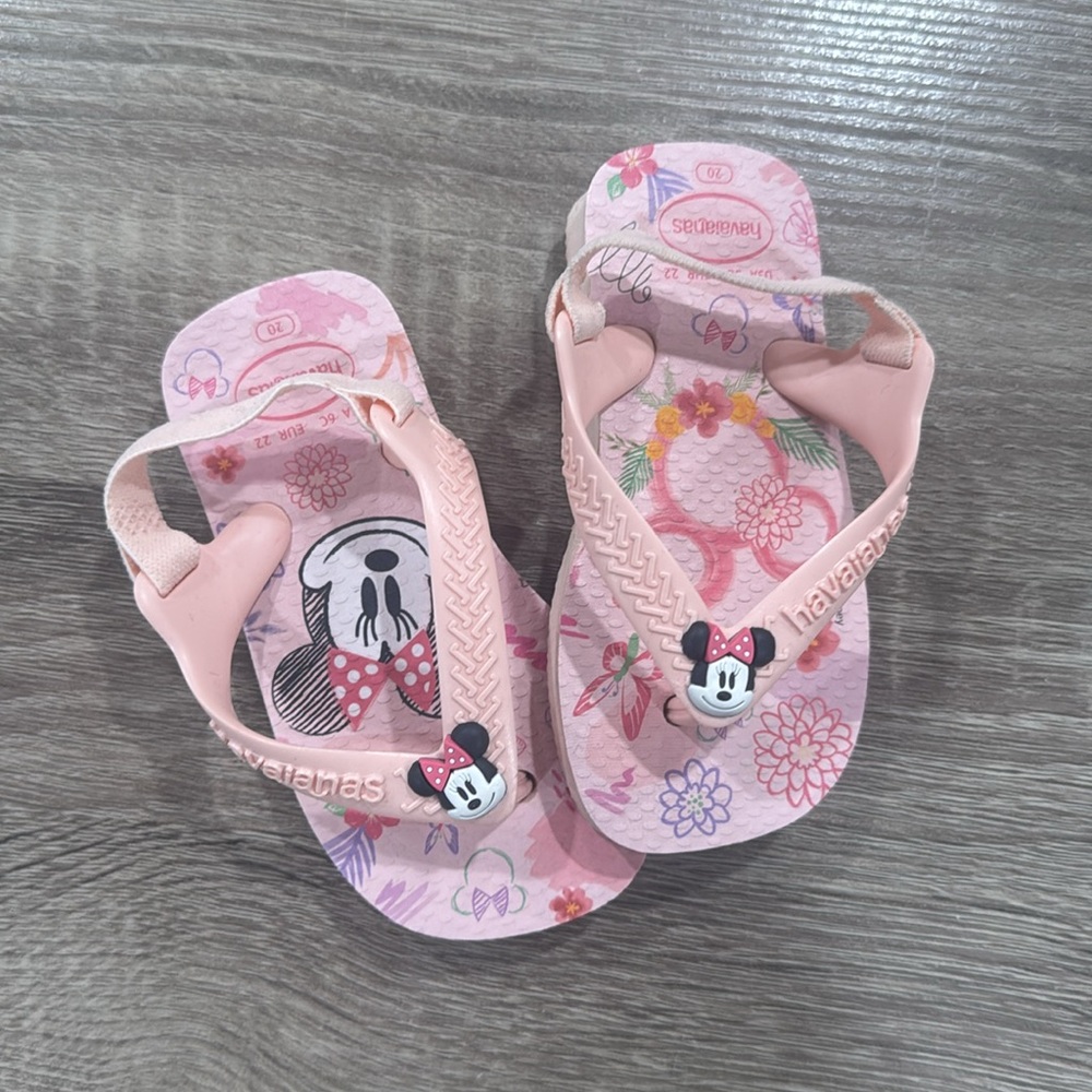Havaianas Kids Floral Pink Sandals